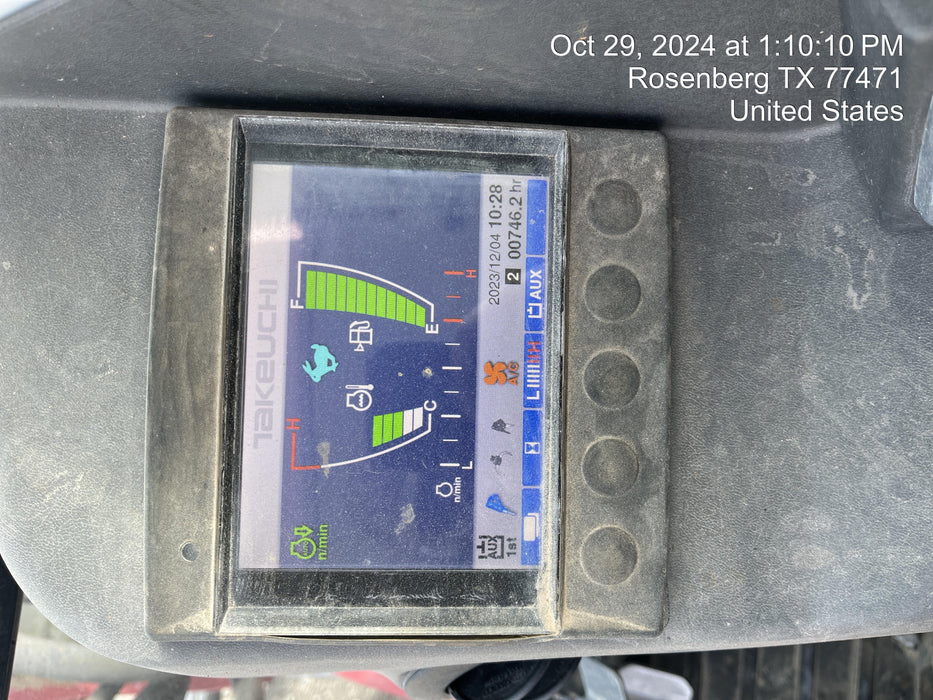 2020 Takeuchi TB250-2C Cab/Heat/Air, Rubber Tracks, Manual TAG QC