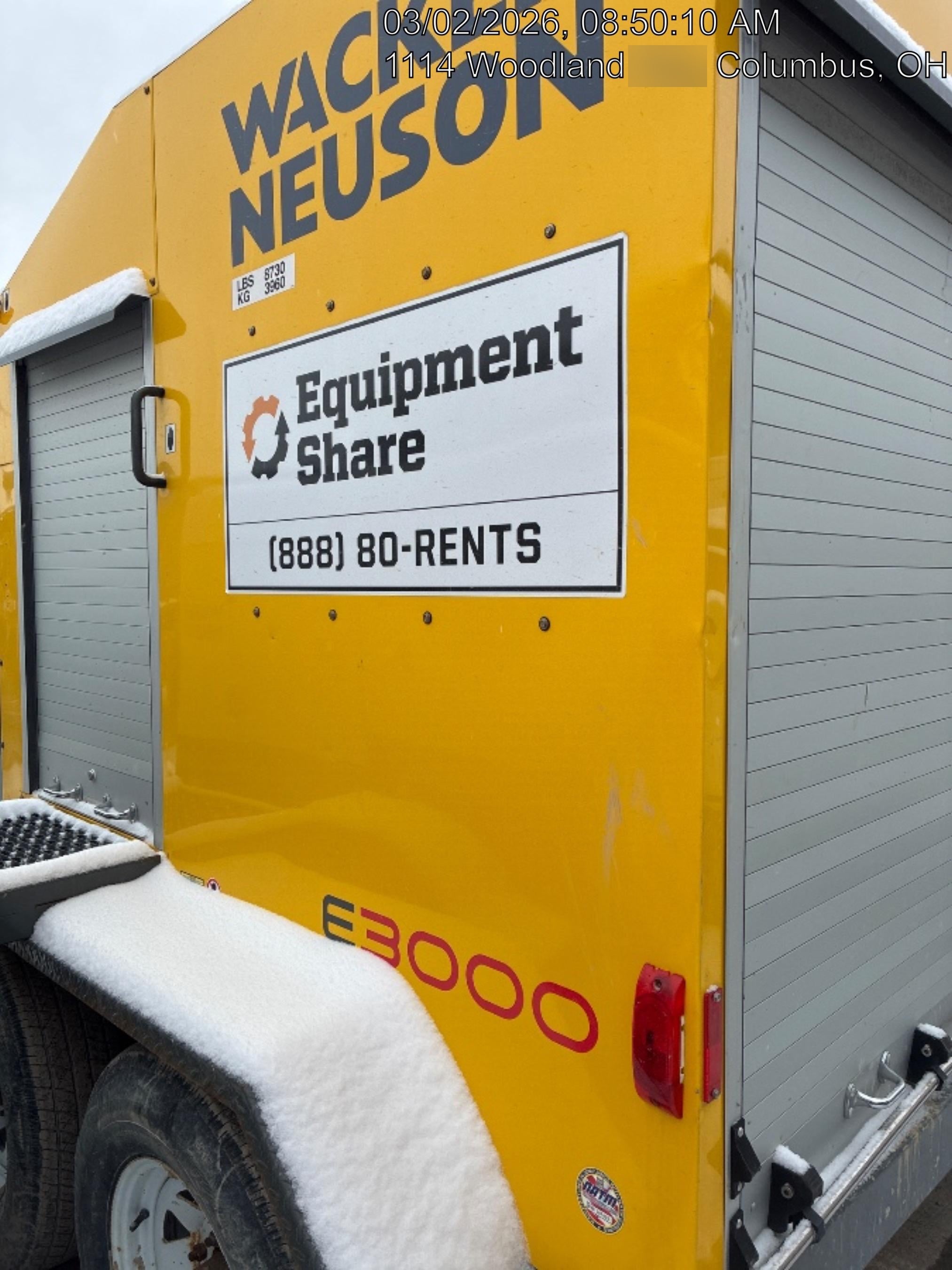 2019 WACKER NEUSON E3000