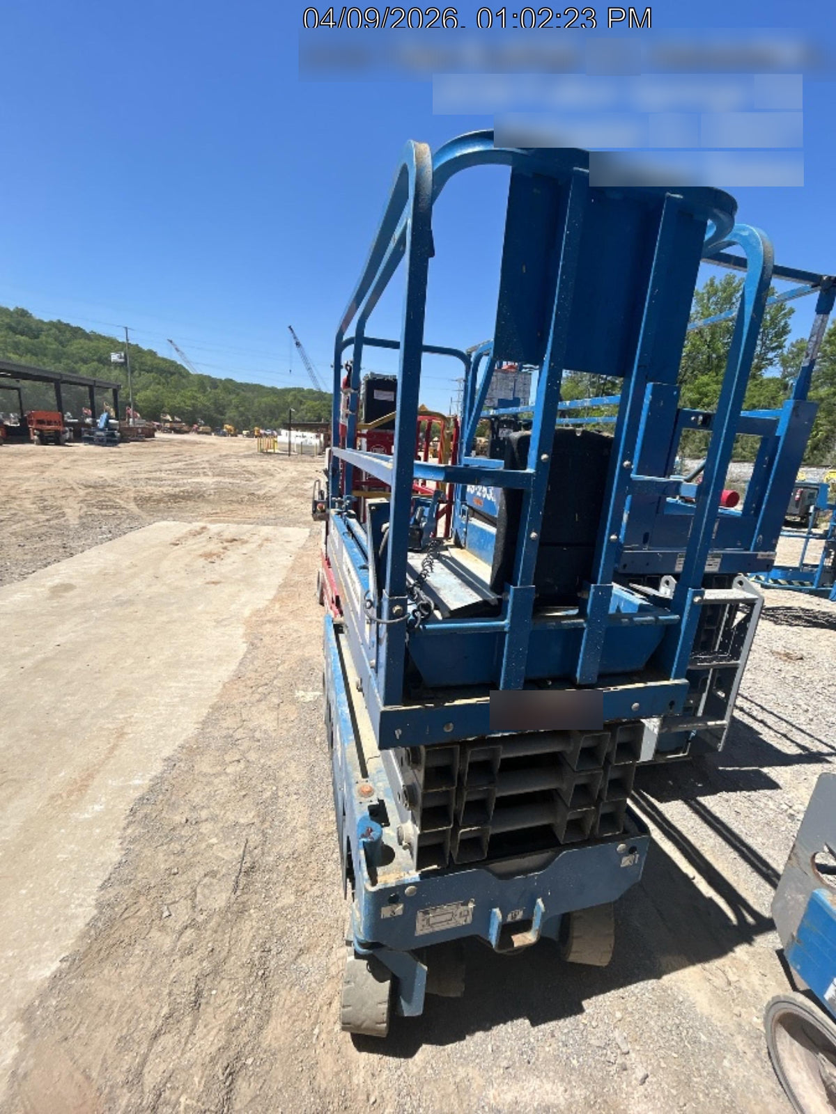 2020 Genie GS-1930 Fixed rails with chain entry gate - Pre A92.20