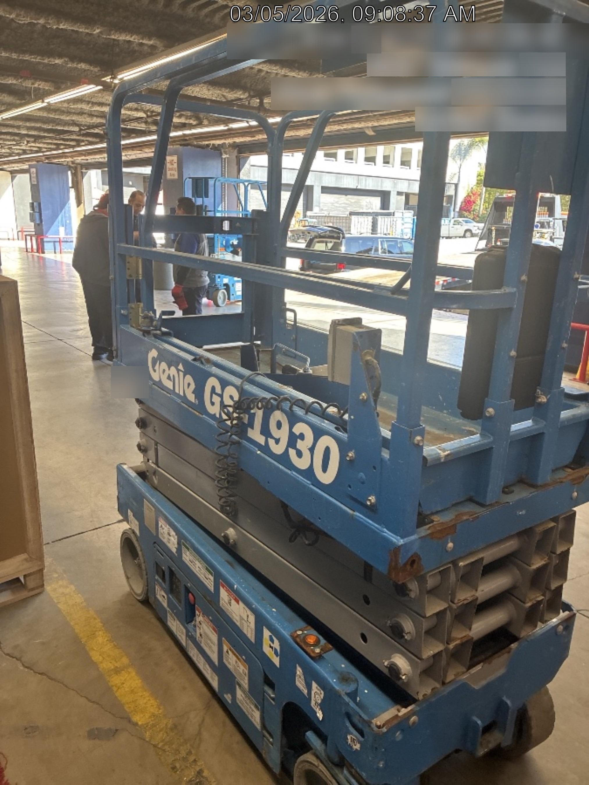 2019 Genie GS-1930 Half Height Swing Gate, 800W Inverter