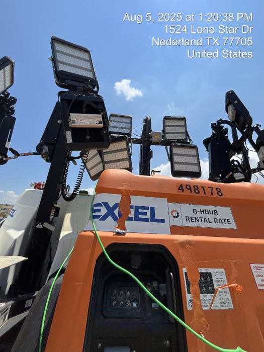 2025 Generac MLTS-4 Diesel, Mitsubishi L2E, 7.1 hp @1800 rpm, Flex Switch 120V Input, Powerzone Controller, (4) 320W LED Lights, 4kW Generator, 39.9 Gal Fuel Tank, 2" Ball