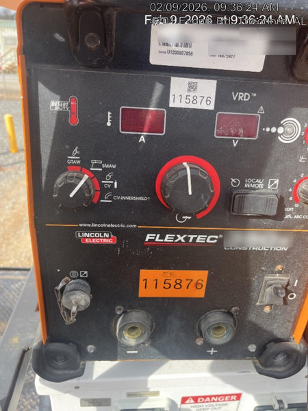 2020 LINCOLN ELECTRIC FLEXTEC 350X
