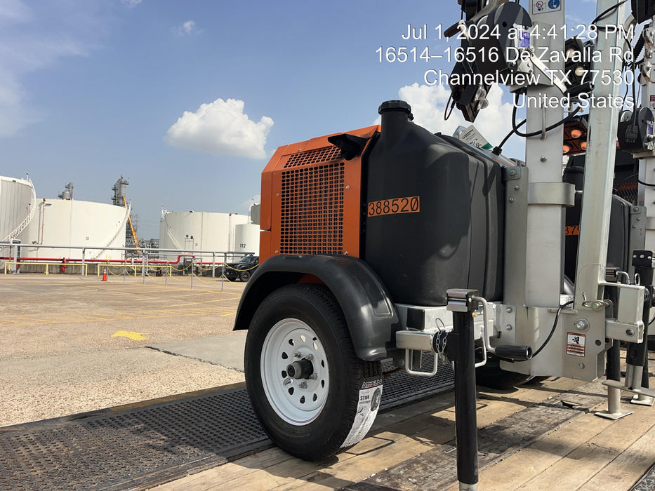 2024 Wanco WLTT-4MM4K Diesel, Deep Sea Controller, Shore Power Plug, Auto Start, (4) 350W LED Floodlights, 4kW Generator, 60 Gal Fuel Tank, 2" Ball, T3