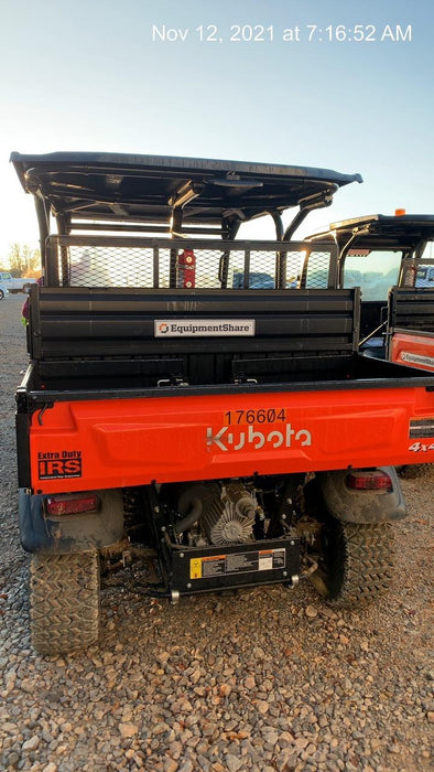 2021 Kubota RTV-X1140W-H Plastic Canopy, Windshield Acrylic Clear, LED Strobe Light, Wire Harness Kit, Back up Alarm