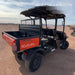 2021 Kubota RTV-X1140W-H Plastic Canopy, Windshield Acrylic Clear, LED Strobe Light, Wire Harness Kit, Back up Alarm
