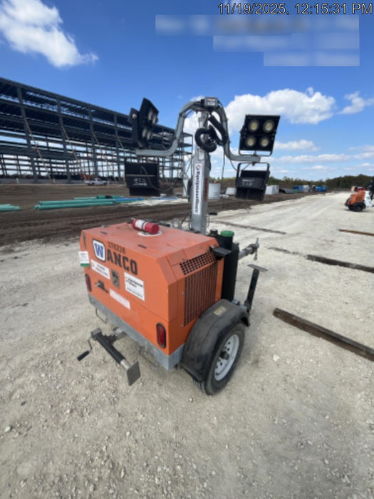 2023 Wanco WLTT-4MM4K Diesel, Deep Sea Controller, Shore Power Plug, Auto Start, (4) 350W LED Floodlights, 4kW Generator, 60 Gal Fuel Tank, 2" Ball, T3