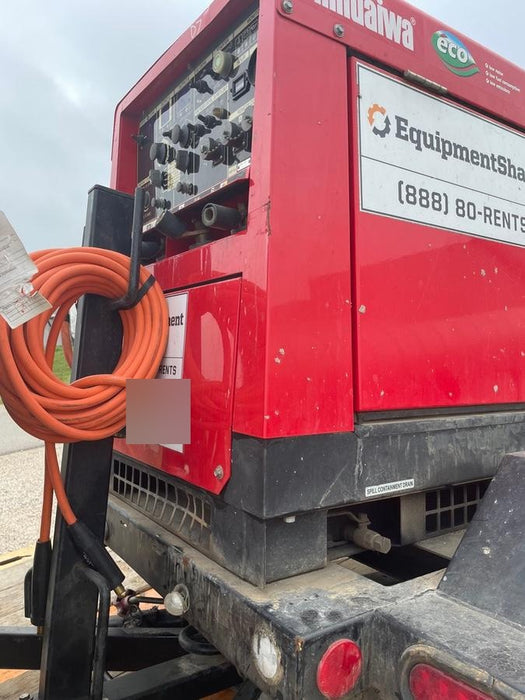 2022 Shindaiwa DGW400MDL Kubota D902 Engine, 23 HP, Dual Op Welder, Wire, Arc, Droop Stick, Tig, and CC Stick Functionality, Simulphase, 3 Phase and 1 Phase Gen Output, Single Axle NB Trlr, Slr Trckl Chrg 12V 12W, Fire Ext