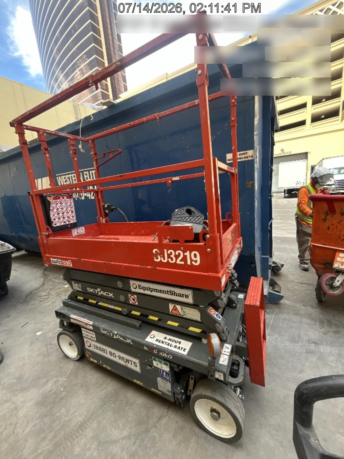 2022 SKYJACK SJ3219
