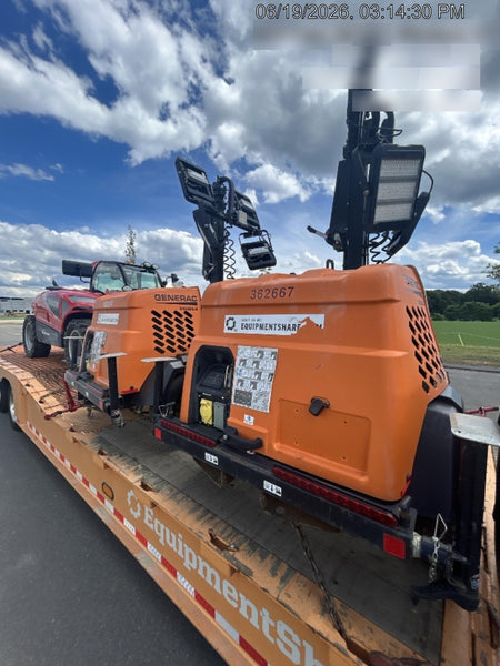 2023 Generac MLT2 Diesel, Flex Switch 120V Input, Powerzone Controller, (4) 320W LED Lights, 4kW Generator, 39.9 Gal Fuel Tank, 2" Ball, T3