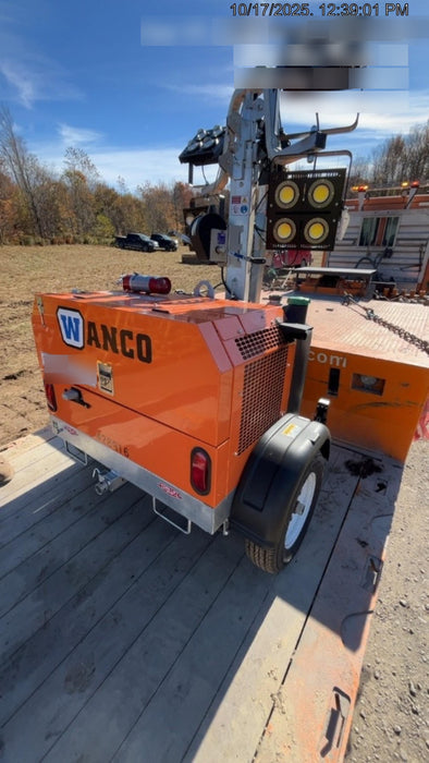 2024 Wanco WLTT-4MM4K Diesel, Deep Sea Controller, Shore Power Plug, Auto Start, (4) 350W LED Floodlights, 4kW Generator, 60 Gal Fuel Tank, 2" Ball, T3