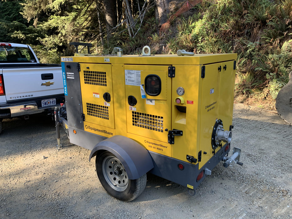 2021 ATLAS COPCO PAS 100 HF CS Enclosed