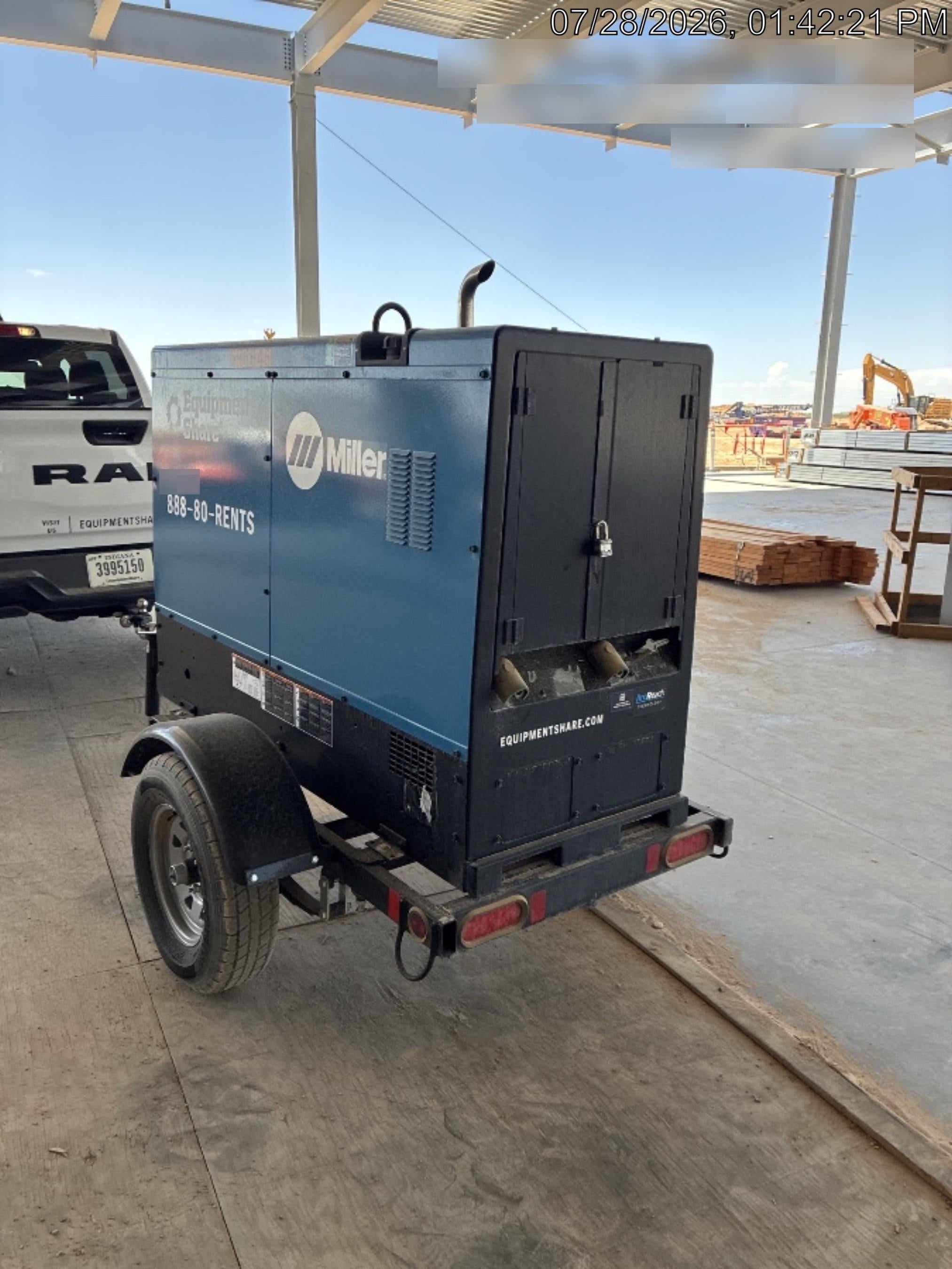 2026 MILLER ELECTRIC BIG BLUE 500