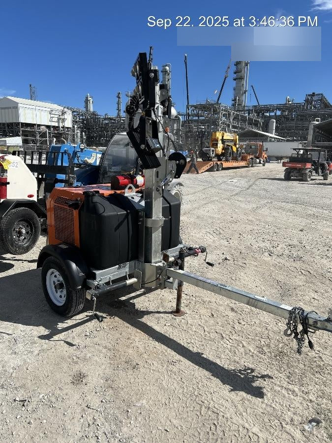 2024 Wanco WLTT-4MM4K Diesel, Deep Sea Controller, Shore Power Plug, Auto Start, (4) 350W LED Floodlights, 4kW Generator, 60 Gal Fuel Tank, 2" Ball, T3