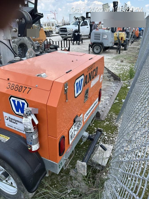 2024 Wanco WLTT-4MM4K Diesel, Deep Sea Controller, Shore Power Plug, Auto Start, (4) 350W LED Floodlights, 4kW Generator, 60 Gal Fuel Tank, 2" Ball, T3