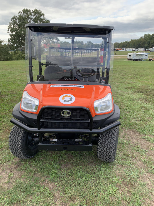 2021 Kubota RTV-X1140W-H Plastic Canopy, Windshield Acrylic Clear, LED Strobe Light, Wire Harness Kit, Back up Alarm