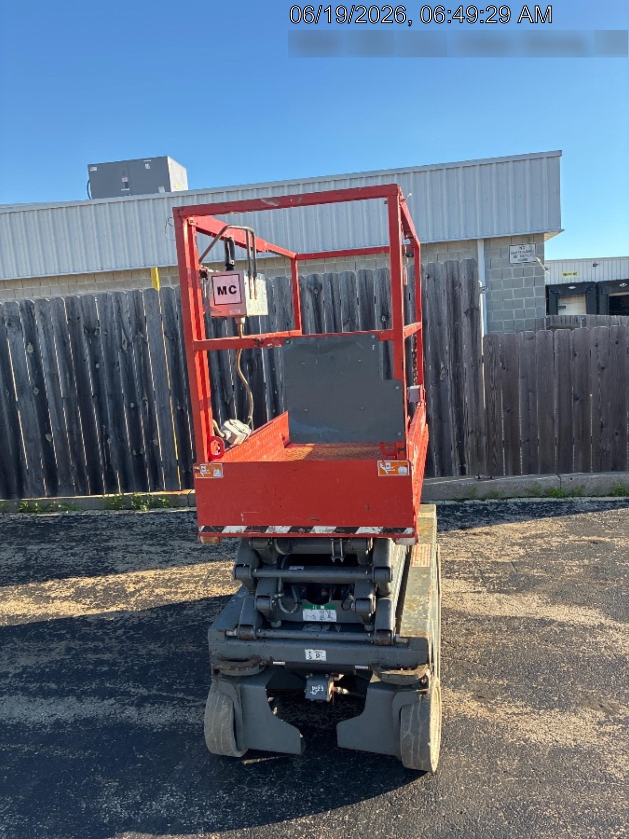 2018 Skyjack SJIII-3219 Standard Rental Specs
