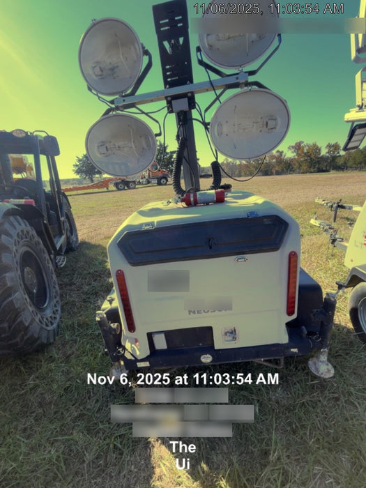 2018 Wacker Neuson LTV6L-MH Wacker Neuson LTV6L Mobile Light Tower w/Fuel Level Sensor Installed