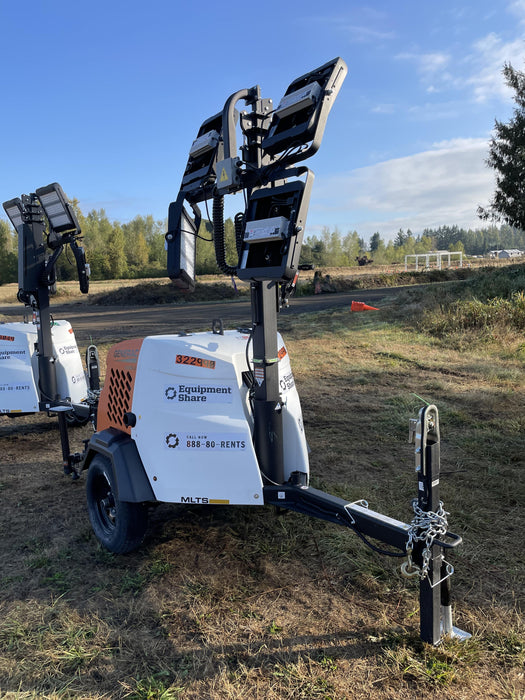 2023 Generac MLT2 Diesel, Flex Switch 120V Input, Powerzone Controller, (4) 320W LED Lights, 4kW Generator, 39.9 Gal Fuel Tank, 2" Ball, T3