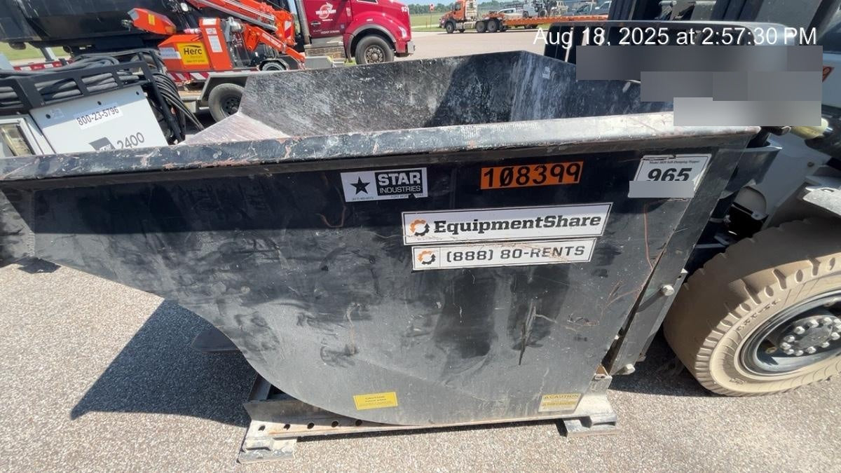 2020 STAR INDUSTRIES M-1820 - Self-Dump Hopper