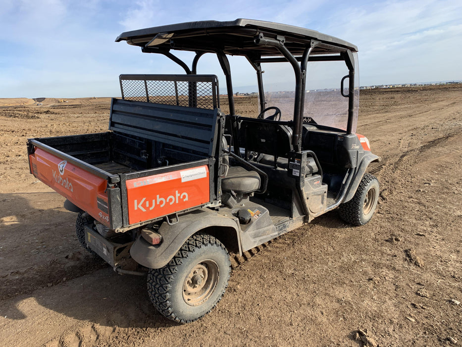 2021 Kubota RTV-X1140W-H Plastic Canopy, Windshield Acrylic Clear, LED Strobe Light, Wire Harness Kit, Back up Alarm