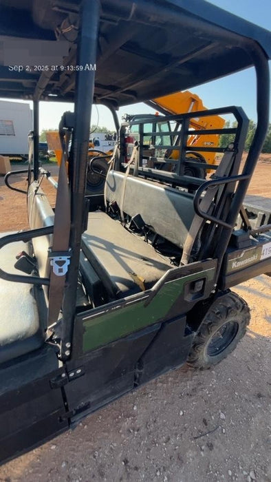 2019 Kawasaki Mule PRO-FXT Standard Options, Backup Alarm, Beacon, Plastic Hard Top, Poly Windshield, Horn Kit