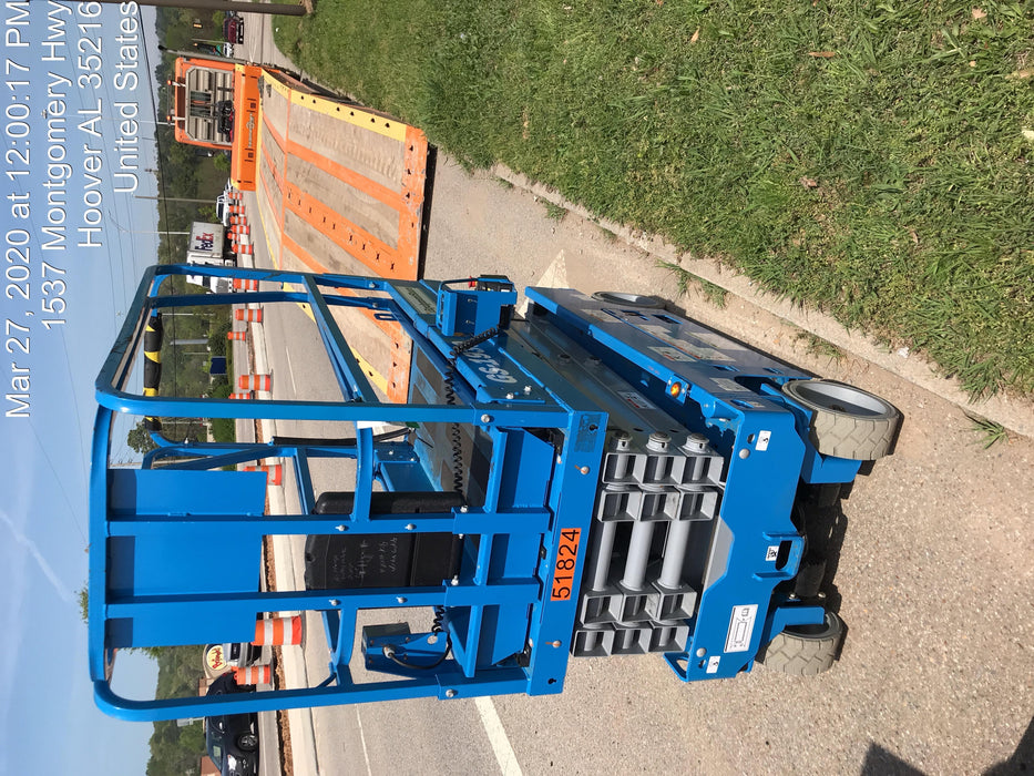 2019 Genie GS-1930 Fixed Rails with Chain Entry