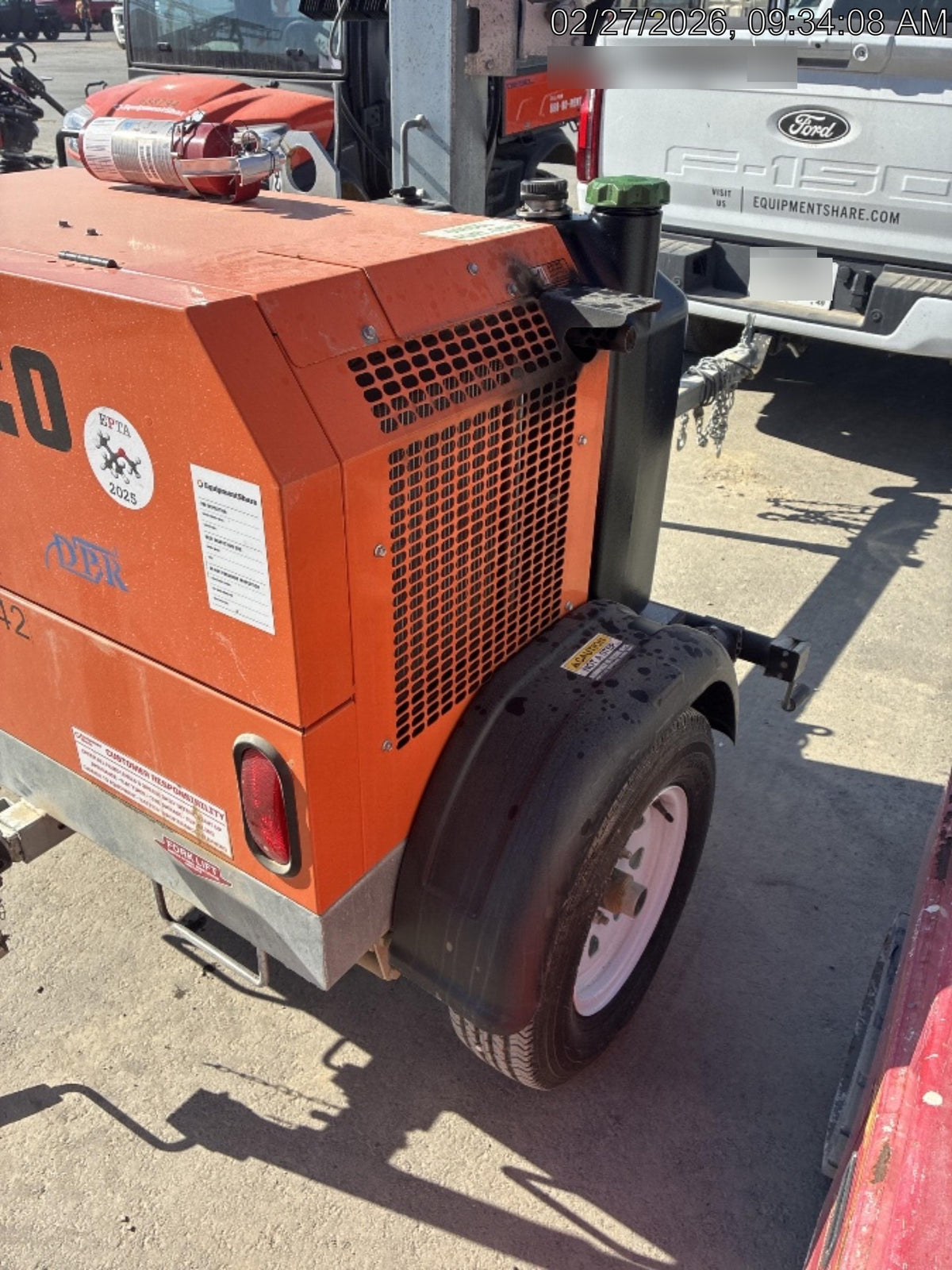 2024 Wanco WLTT-4MM4K Diesel, Deep Sea Controller, Shore Power Plug, Auto Start, (4) 350W LED Floodlights, 4kW Generator, 60 Gal Fuel Tank, 2" Ball, T3