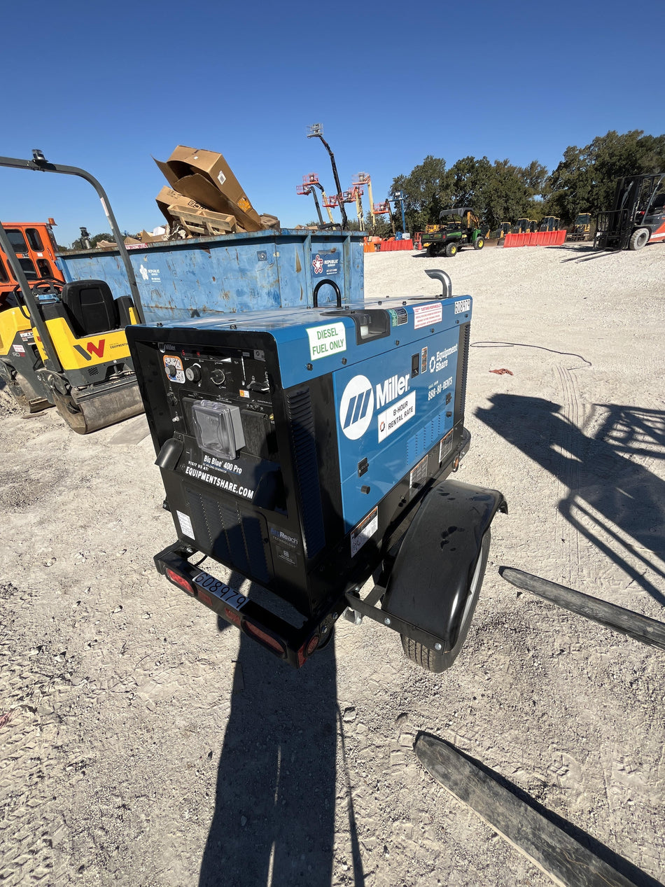 2025 MILLER ELECTRIC BIG BLUE 400