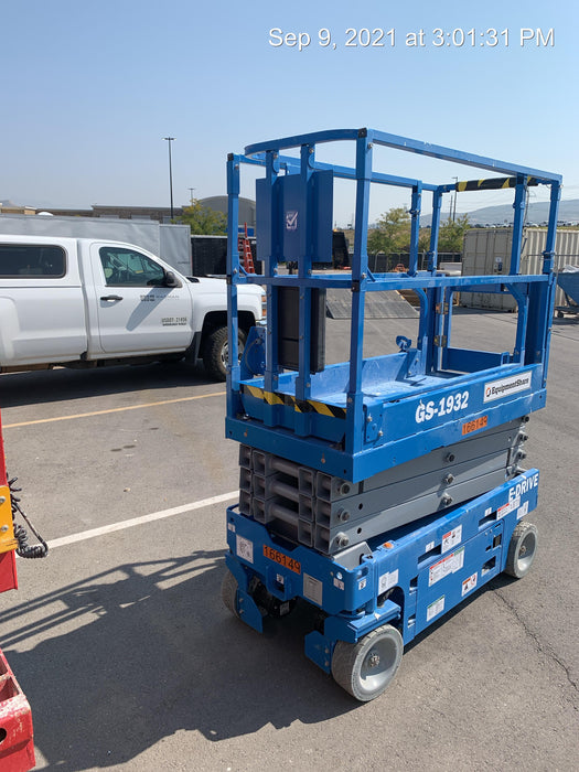 2021 Genie GS-1932 Electric Drive, Sld NM Tires, DBcns, EST