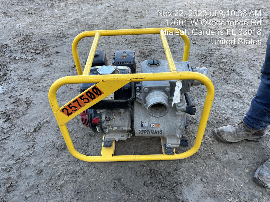 2022 WACKER NEUSON PT3A