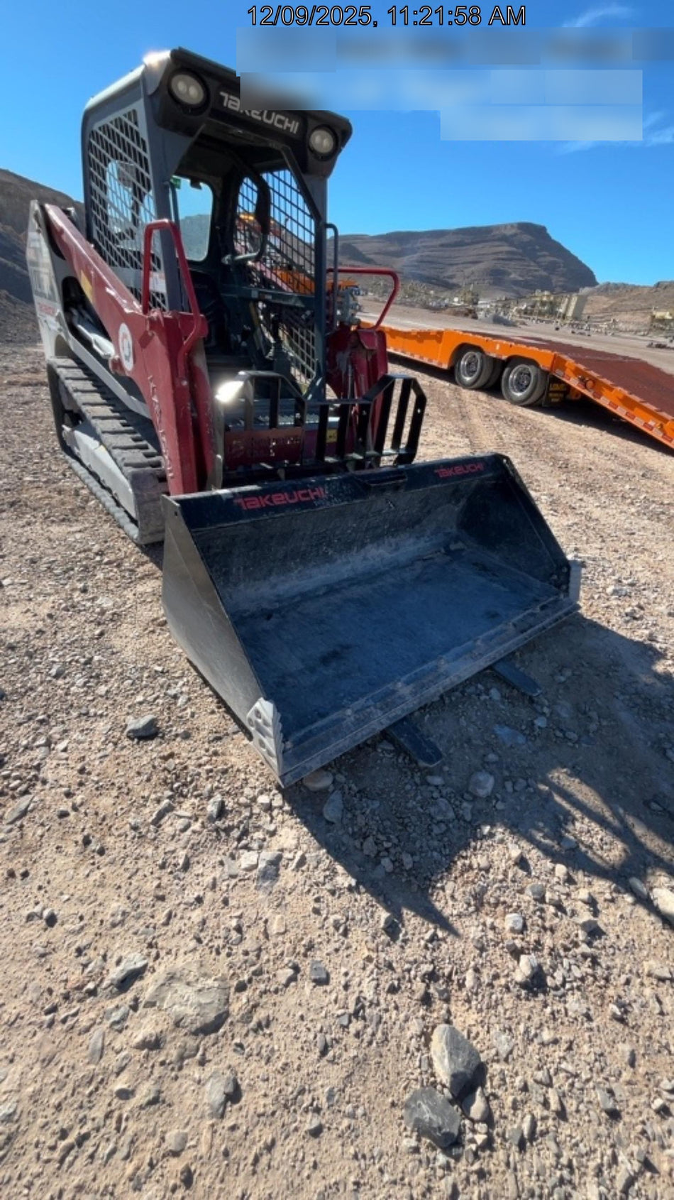 2025 TAKEUCHI 76" Smooth Bucket - Takeuchi