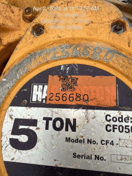 2022 HARRINGTON CF050-20