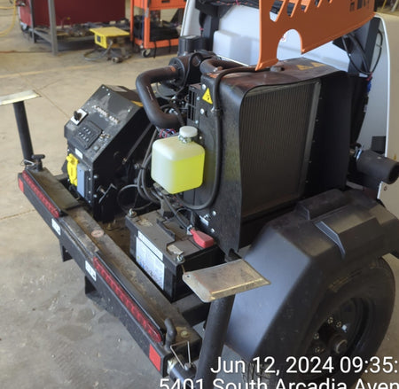 2024 Generac MLT2 Diesel, Flex Switch 120V Input, Powerzone Controller, 
(4) 320W LED Lights, 4kW Generator, 39.9 Gal Fuel Tank, 2" Ball, T3