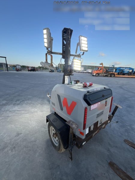 2019 Wacker Neuson LTV6K-LED LTV6K Light Tower, LED 300W, Telematics EQ SH Kubota
