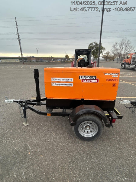 2022 Lincoln Electric LE400 Kubota V1505, Trlr, Cable Rack, Light Kit, ES Decals, T3