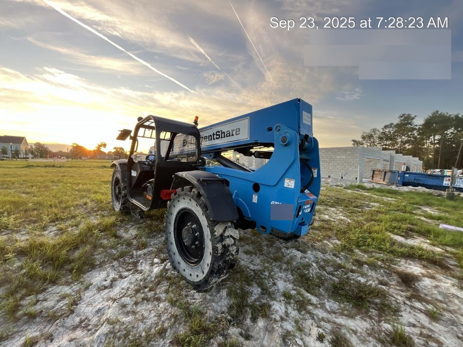 2019 Genie GTH-636 Canopy, Solid RT Tires, LED Work Lights, Beacon 60" QA Carriage, 48" Forks