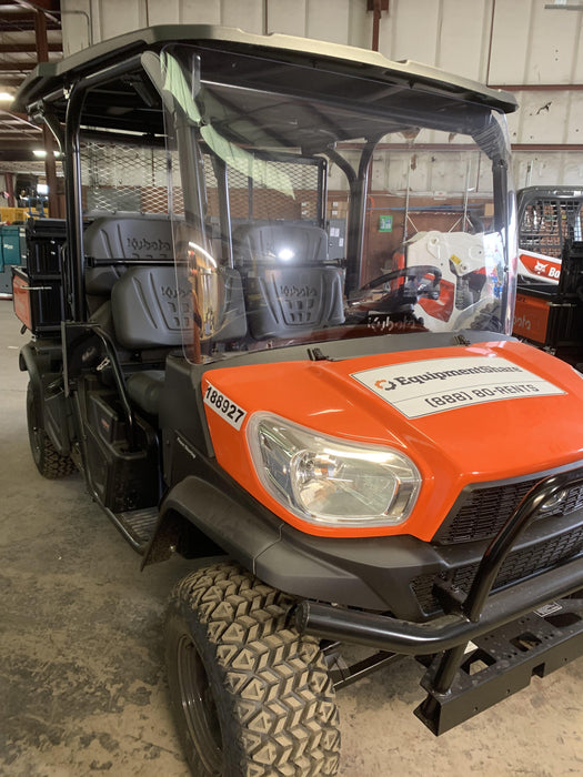 Kubota RTV-X1140W-H Plastic Canopy, Windshield Acrylic Clear, LED Strobe Light, Wire Harness Kit, Back up Alarm
