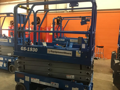 2019 Genie GS-1930 Fixed Rails with Chain Entry