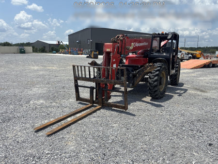 2019 Manitou MTA10055 Canopy, 120 HP, Solid Tires, Work Lights, Lift Hook, Auxiliary Hydraulics 66" Carriage and 60" Forks