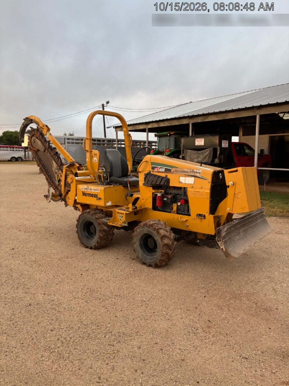2019 VERMEER RTX450