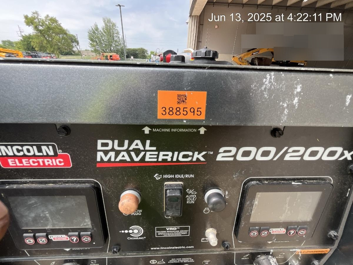 2024 Lincoln Electric Dual Maverick 200/200X Ready Pak 3, Includes Trailer, Cable Rack, Fender Light Kit K4382-1-RP3