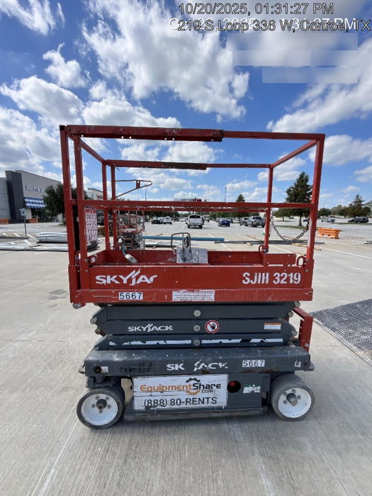 2017 Skyjack SJIII-3219 SJ3219, Trojan Battery Set, Extended Warranty 5yr/5k hr