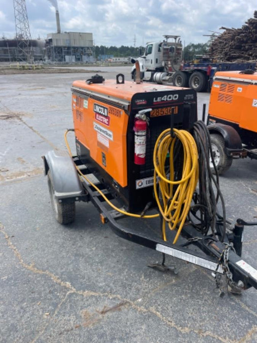 2022 Lincoln Electric LE400 Kubota V1505, Trlr, Cable Rack, Light Kit, ES Decals, T3