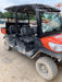 2019 Kubota RTV-X1140W-H 4wd Utility Cart, LED Strobe, Windshield Tempered Glass, Plastic Canopy, Wire Harness Kit, Backup Alarm