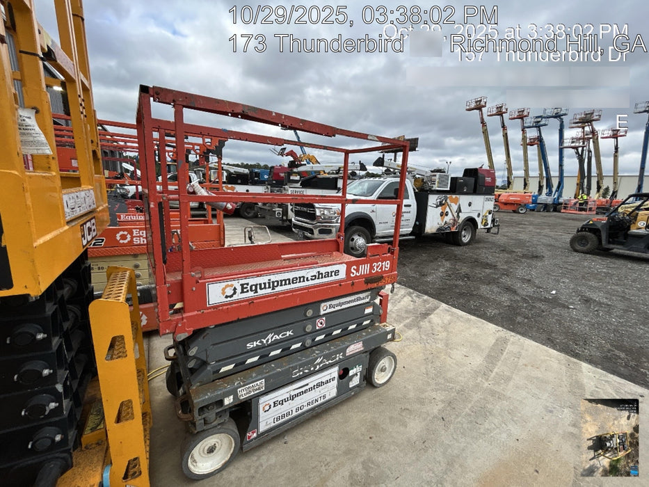 2019 Skyjack SJIII-3219 Standard w/Trojan Batteries