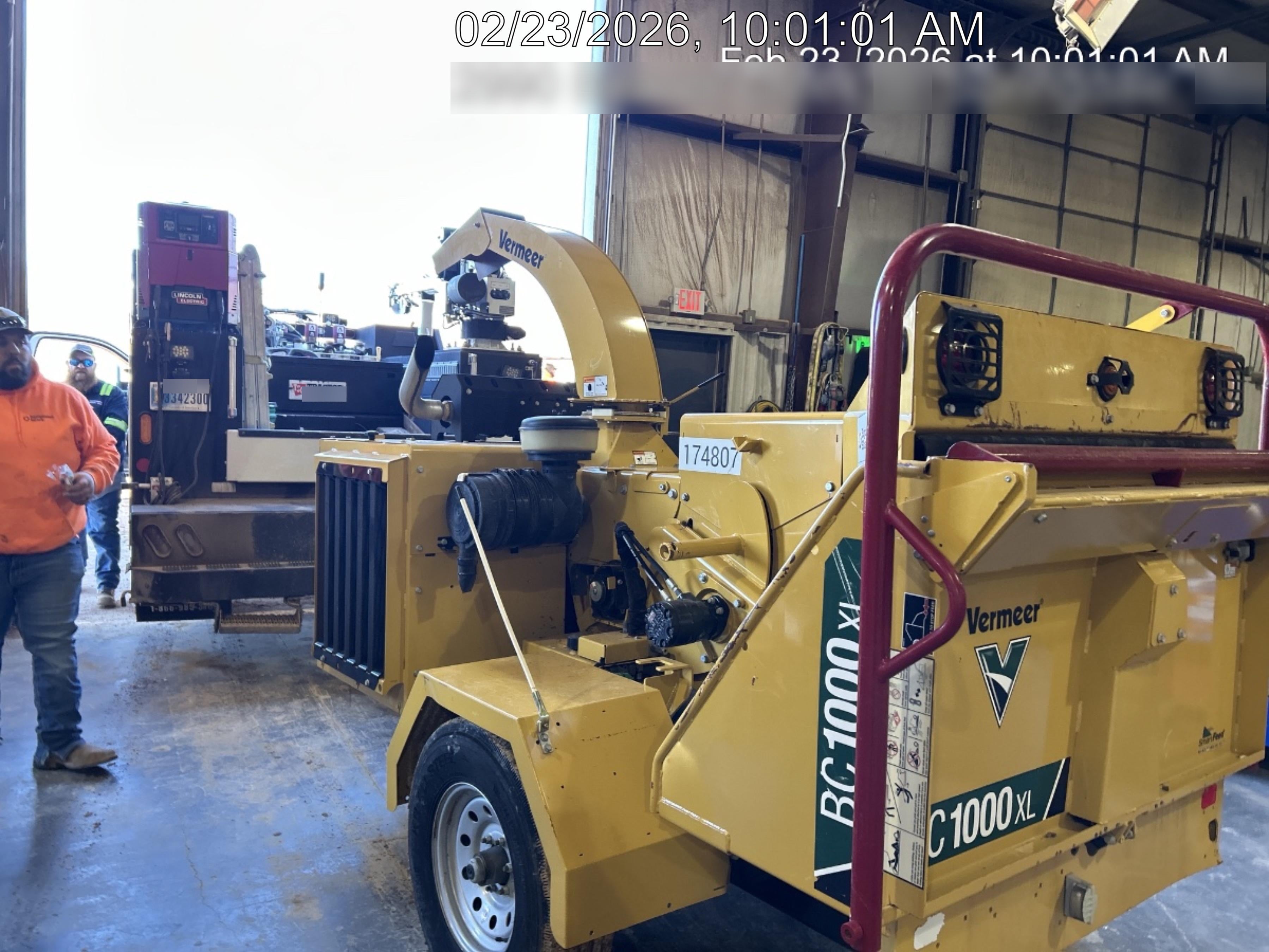 2021 VERMEER BC1000XL Diesel