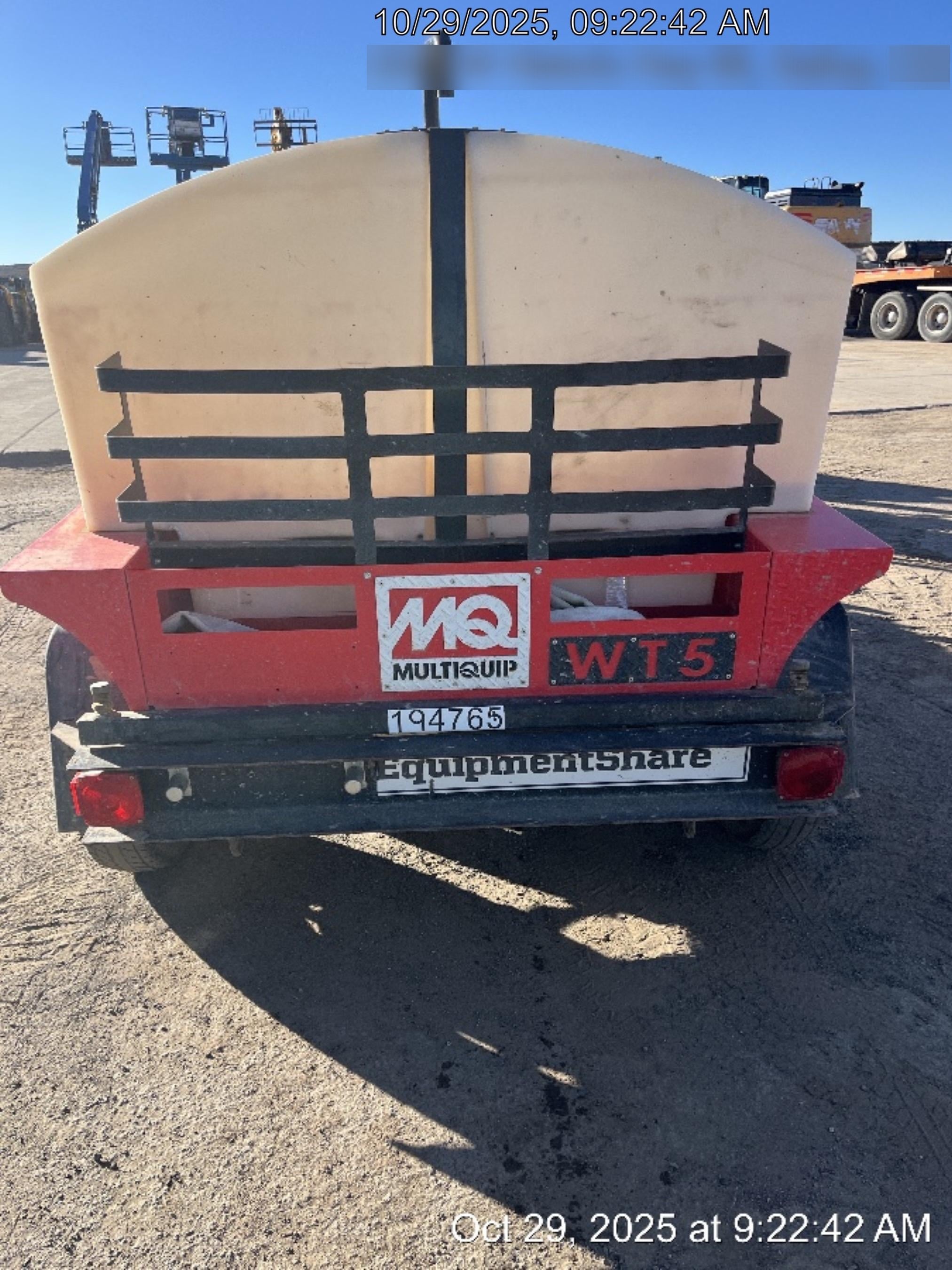 2021 MULTIQUIP WT5C