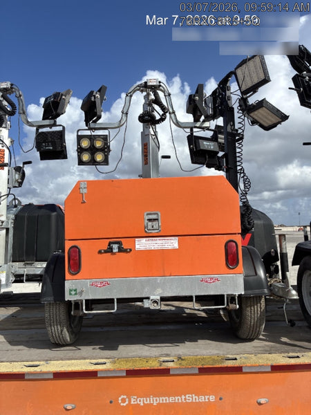 2023 Wanco WLTT-4MM4K Diesel, Deep Sea Controller, Shore Power Plug, Auto Start, (4) 350W LED Floodlights, 4kW Generator, 60 Gal Fuel Tank, 2" Ball, T3