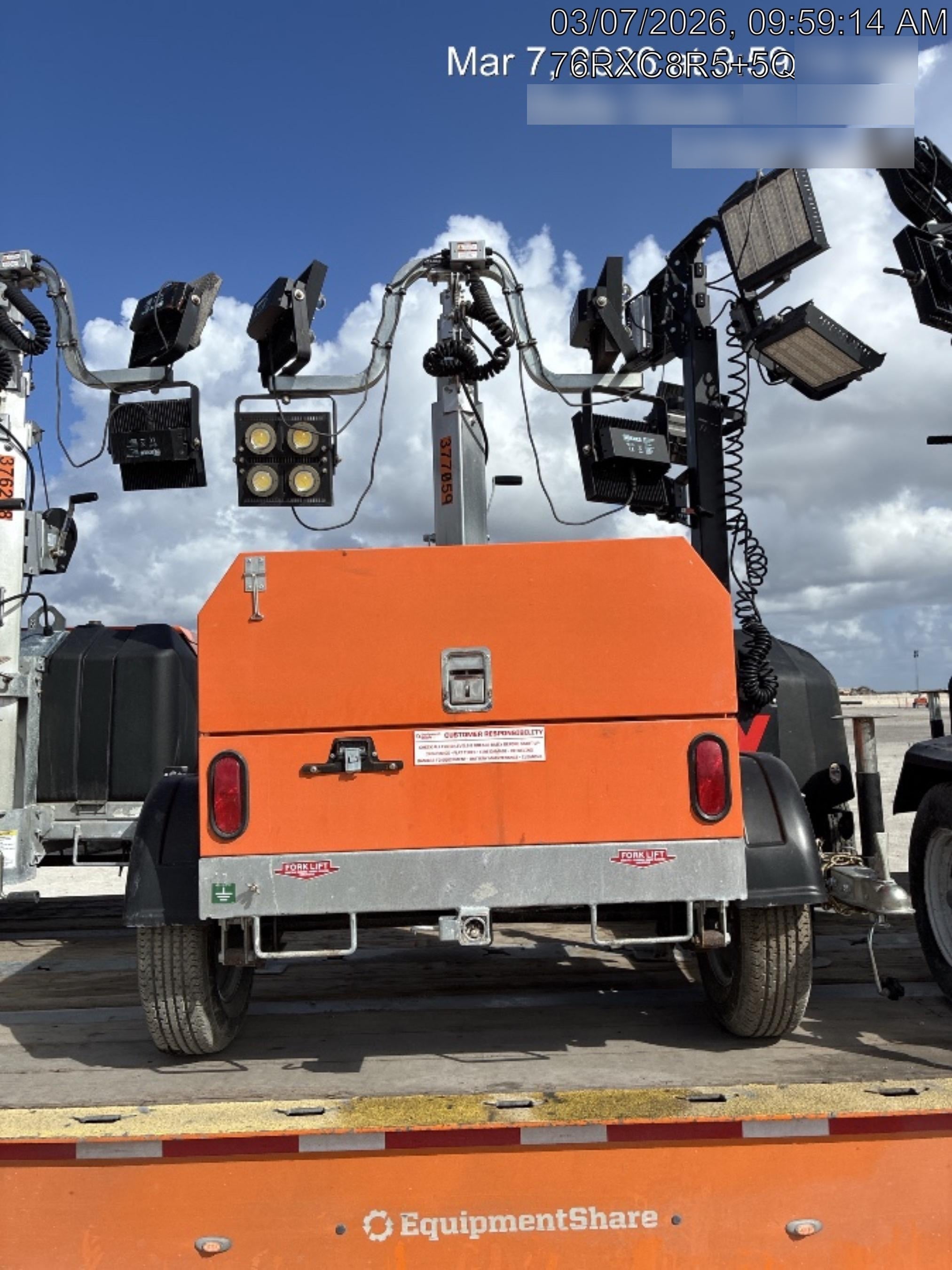 2023 Wanco WLTT-4MM4K Diesel, Deep Sea Controller, Shore Power Plug, Auto Start, (4) 350W LED Floodlights, 4kW Generator, 60 Gal Fuel Tank, 2" Ball, T3