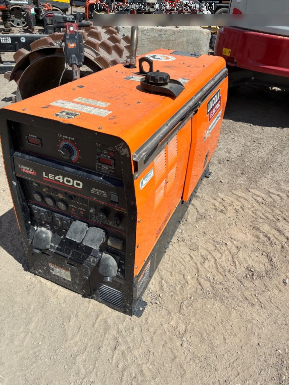 2023 Lincoln Electric LE400 Kubota V1505, Trlr, Cable Rack, Light Kit, ES Decals, T3